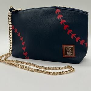 St. Louis Cardinals Purse Busch‎ Stadium Exclusive Navy Handbag Metal Logo Badge